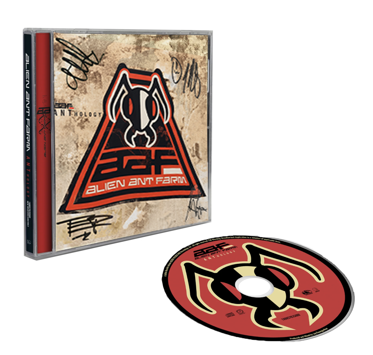 Alien Ant Farm ANThology CD - SIGNED