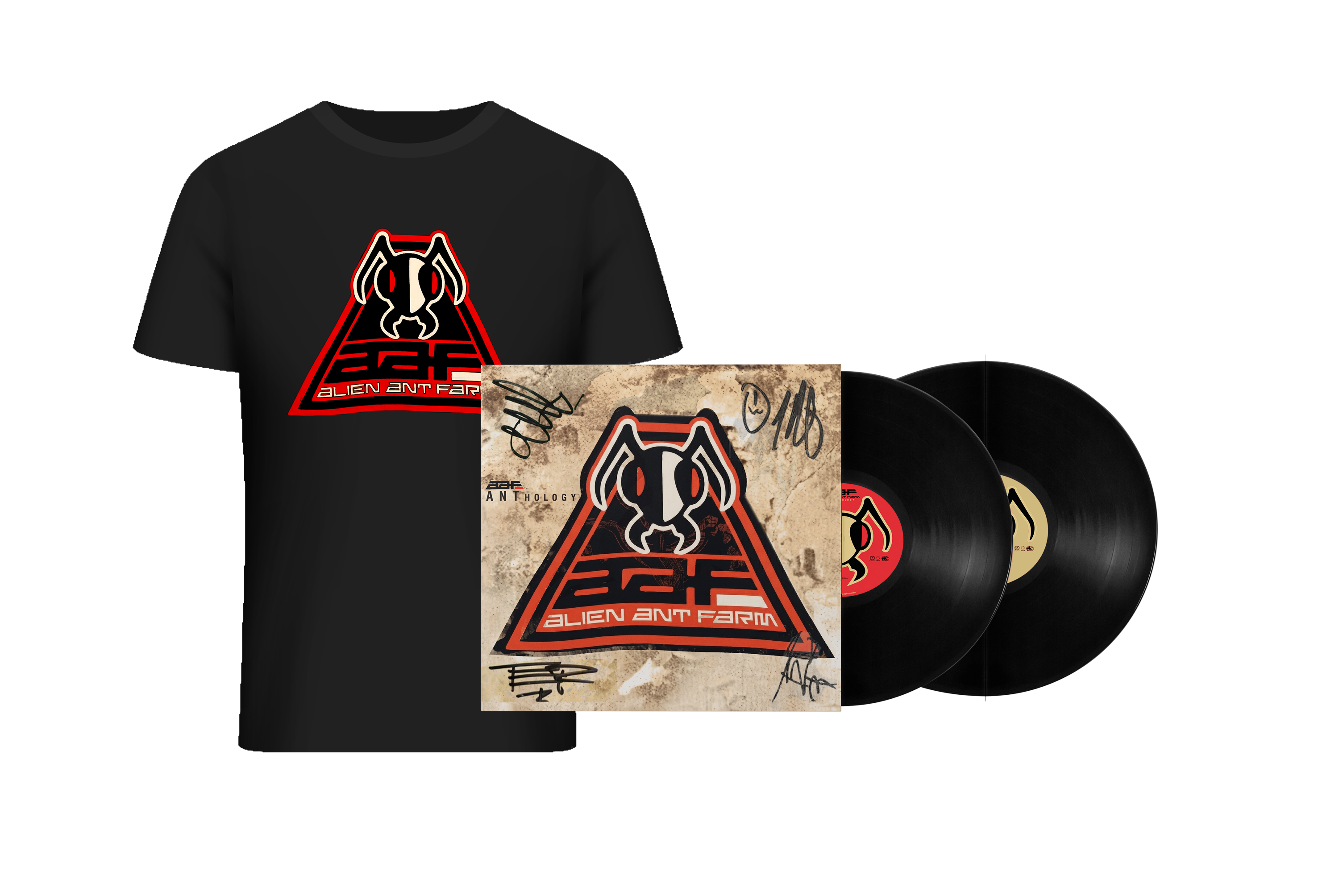 ANThology Signed Vinyl Bundle | Alien Ant Farm – Alien Ant Farm Store